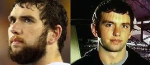 andrew luck shaved