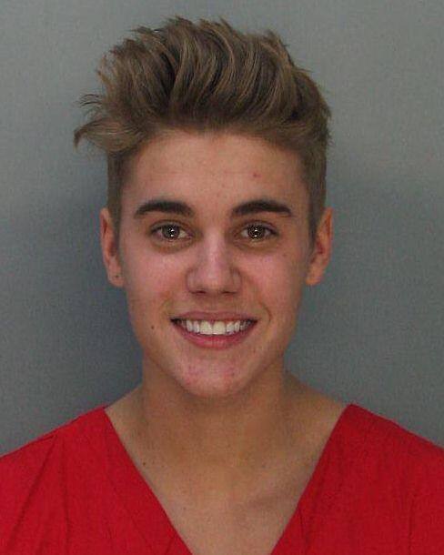 Bieber Mugshot