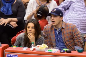 Celebrities At The Los Angeles Clippers Game