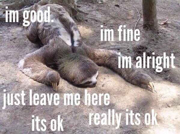sloth depressed