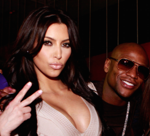 Kim Kardashian & Floyd Mayweather Jr. 2011
