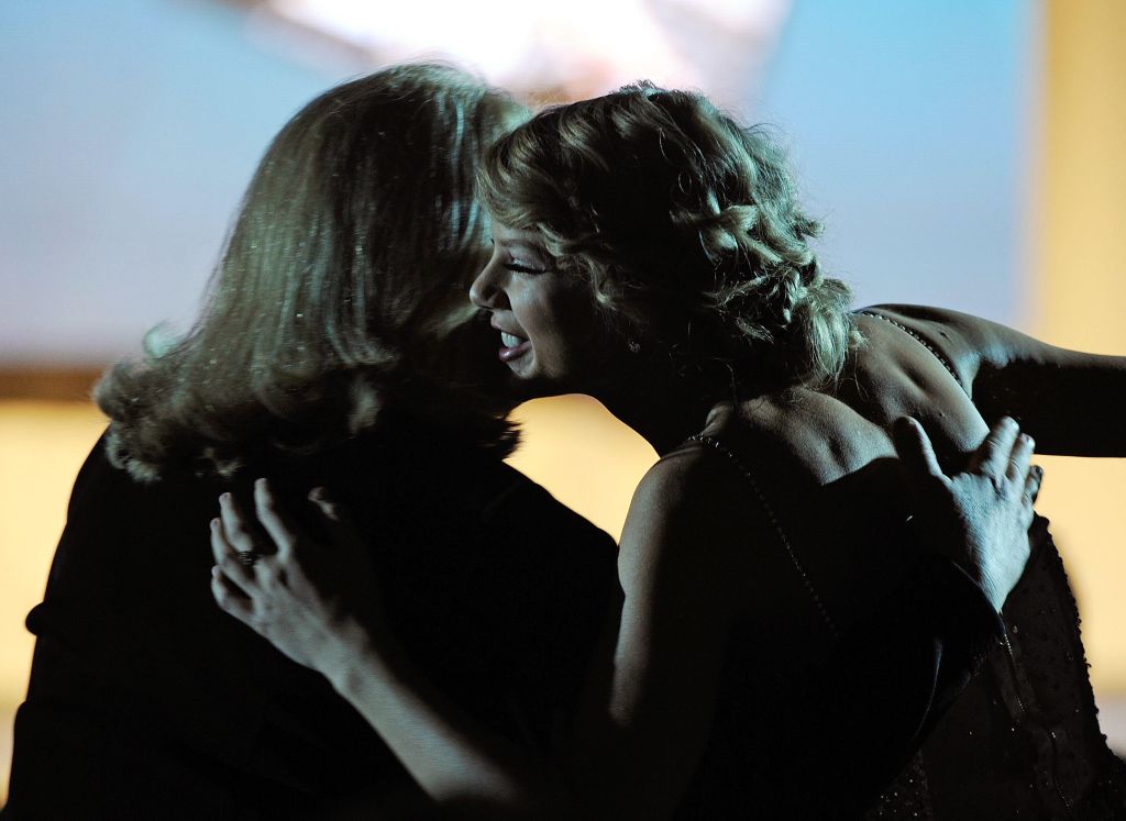 Taylor Swift and her Mother