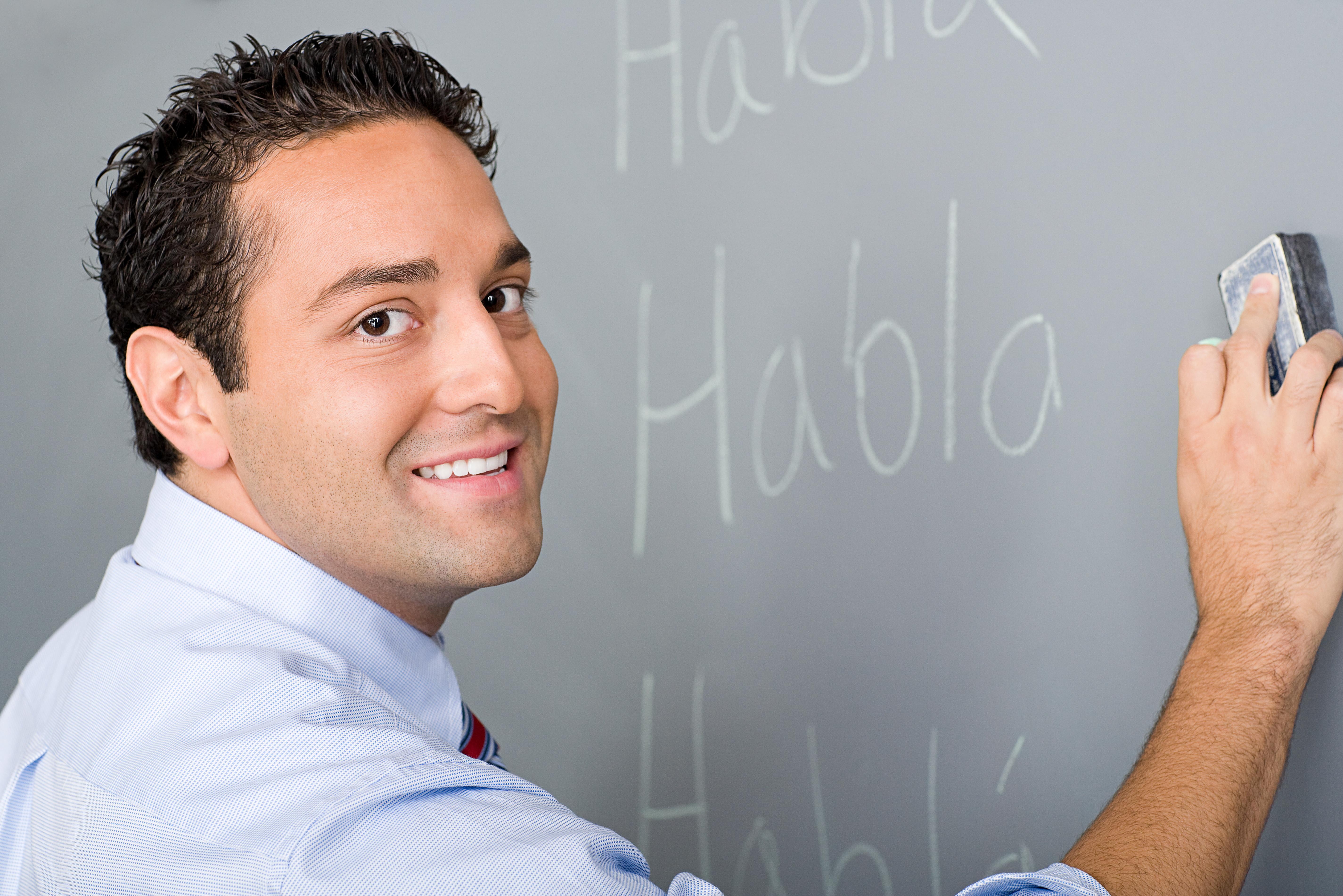 Portrait of a teacher
