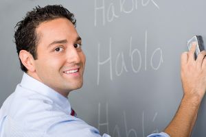 Portrait of a teacher