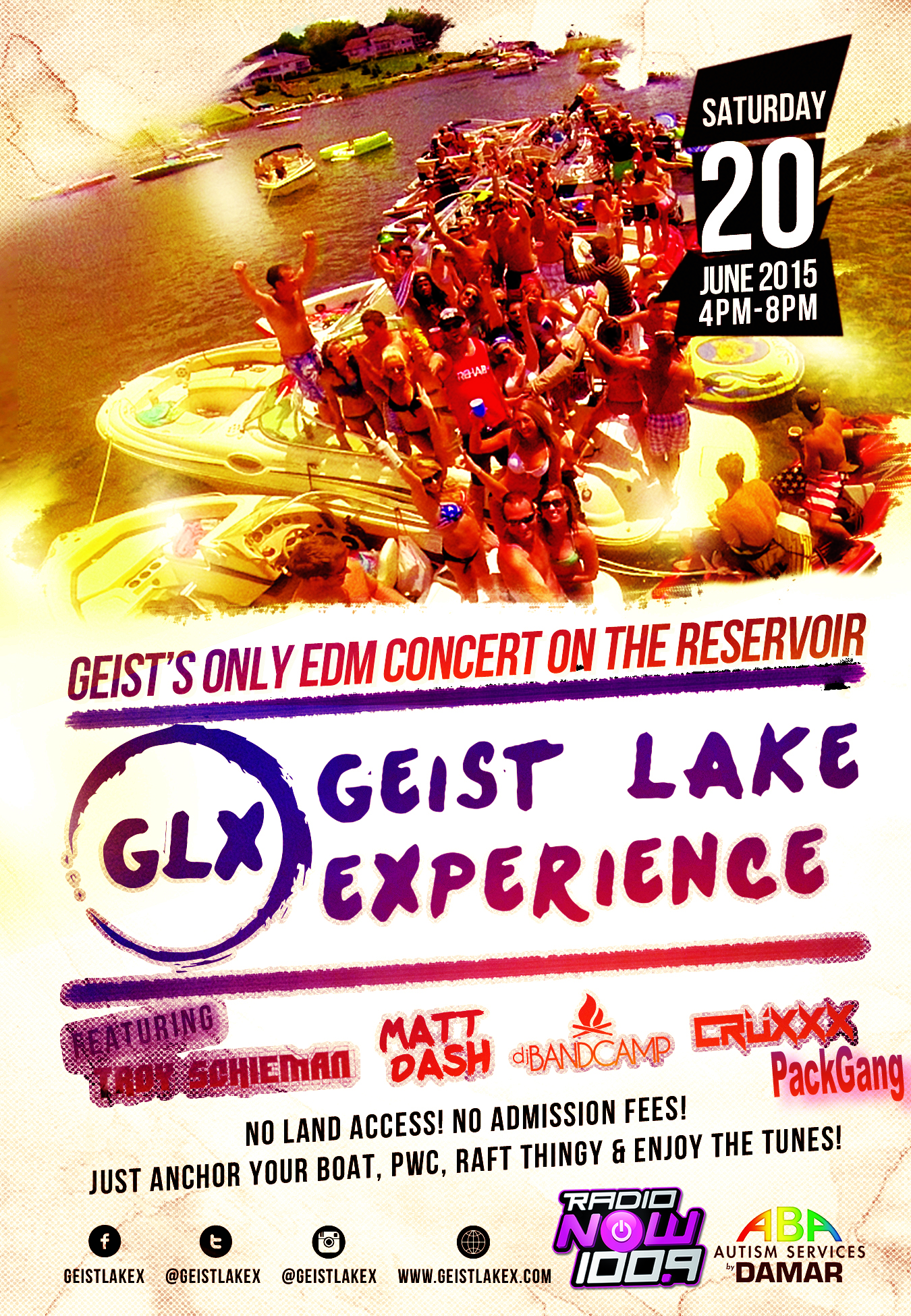 GLX Concert Flyer