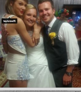 Taylor Swift Wedding In Parking Lot