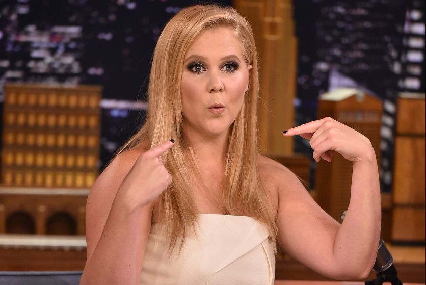 Amy Schumer Visits 'The Tonight Show Starring Jimmy Fallon'