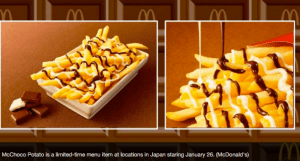McDonald's Chocolate French Fries