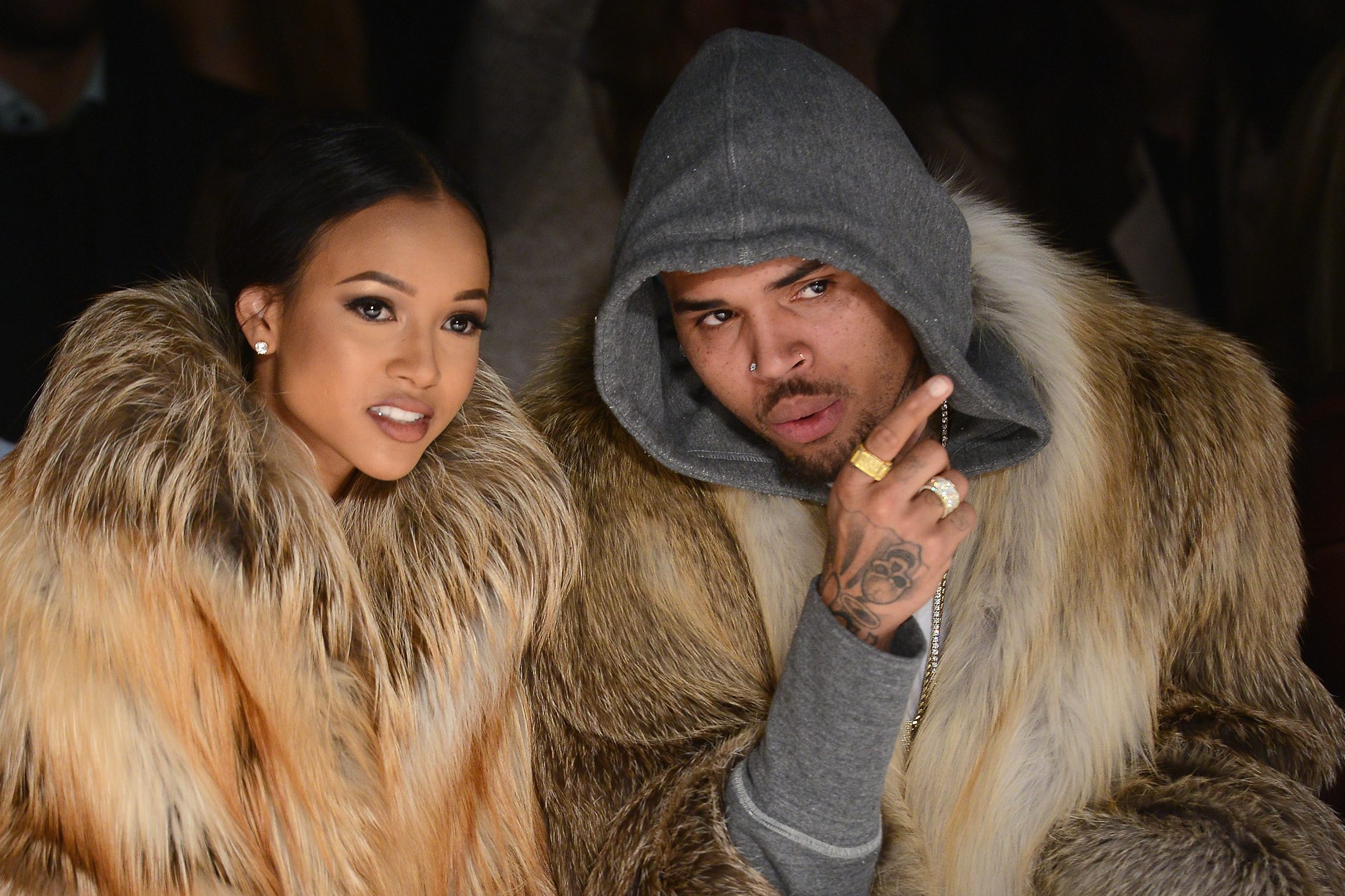 Karrueche & Chris Broqn