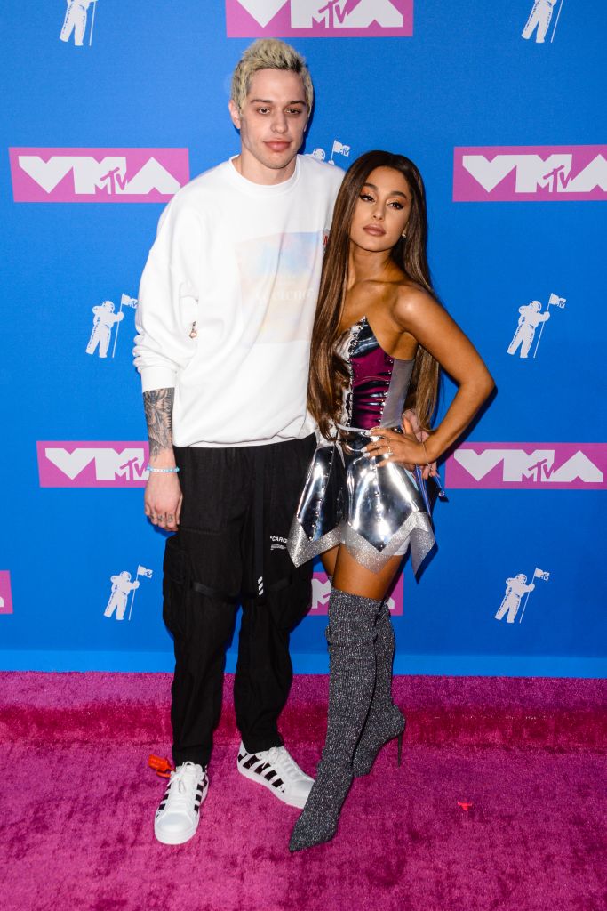 Ariana Grande and Pete Davidson
