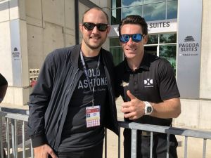 Dustin Kross and Simon Pagenaud