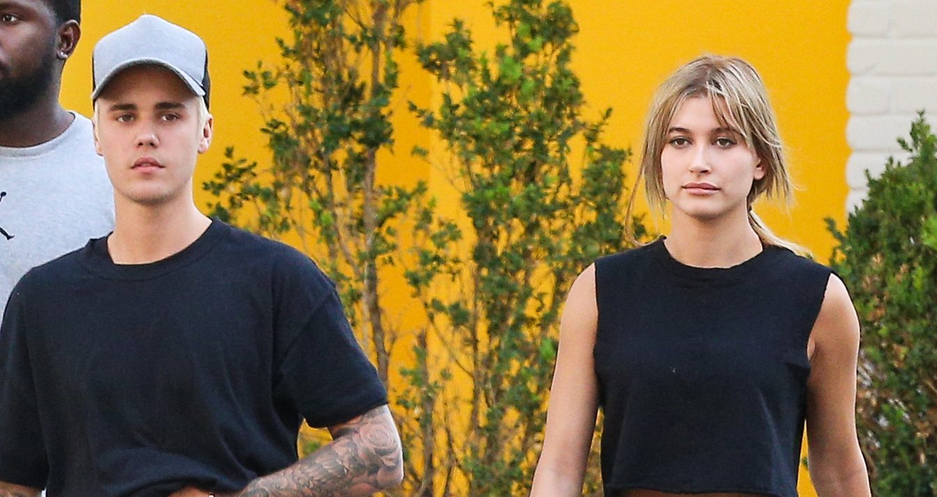 Justin Bieber and Hailey Baldwin in Beverly Hills