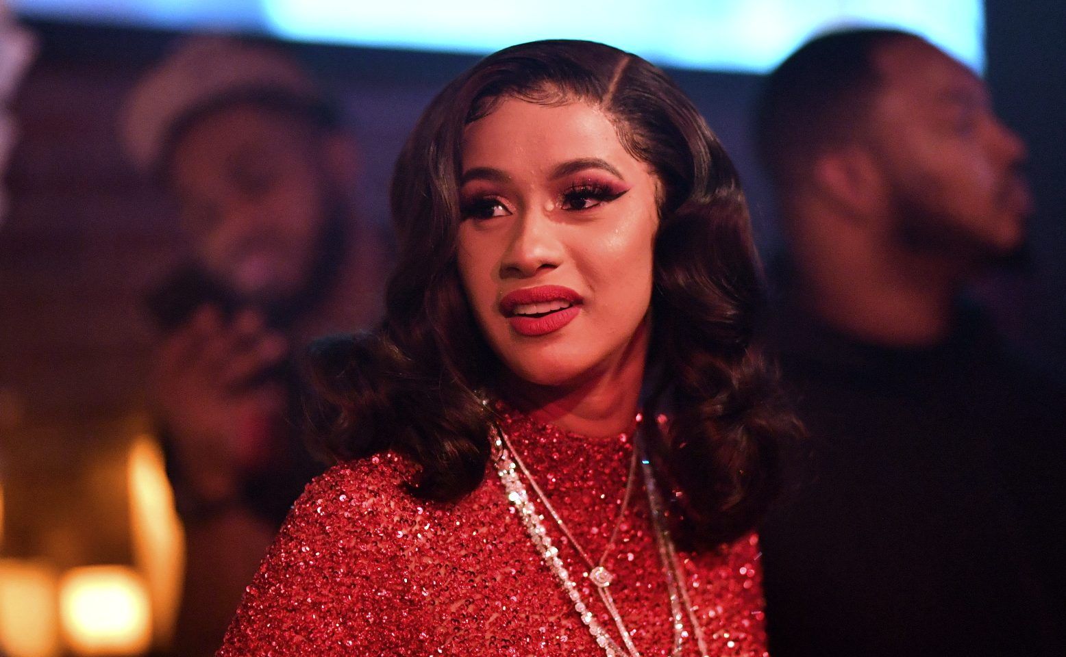 Cardi B and Offset at his Father Of 4 Album Release