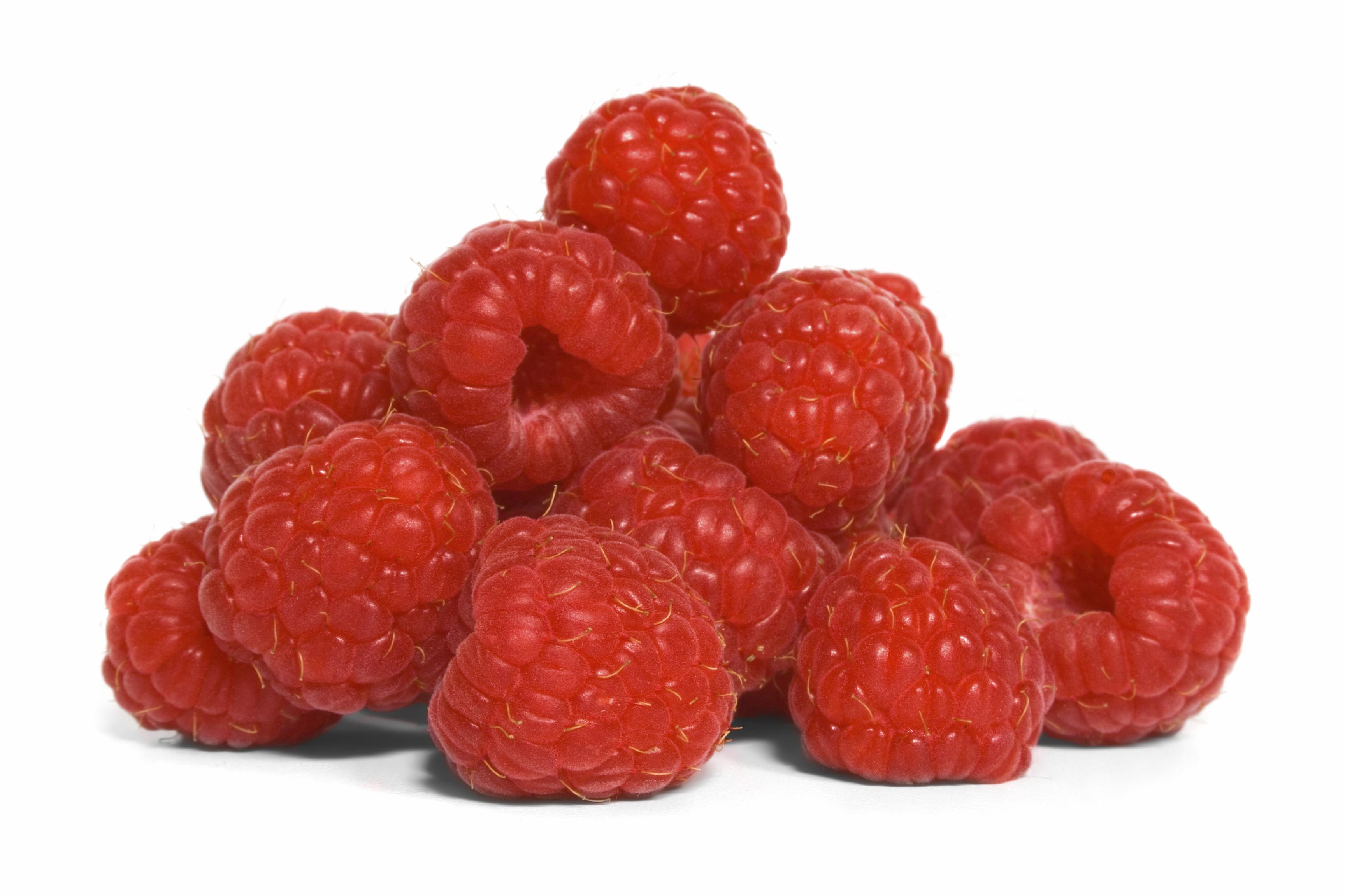 Heap of Raspberries