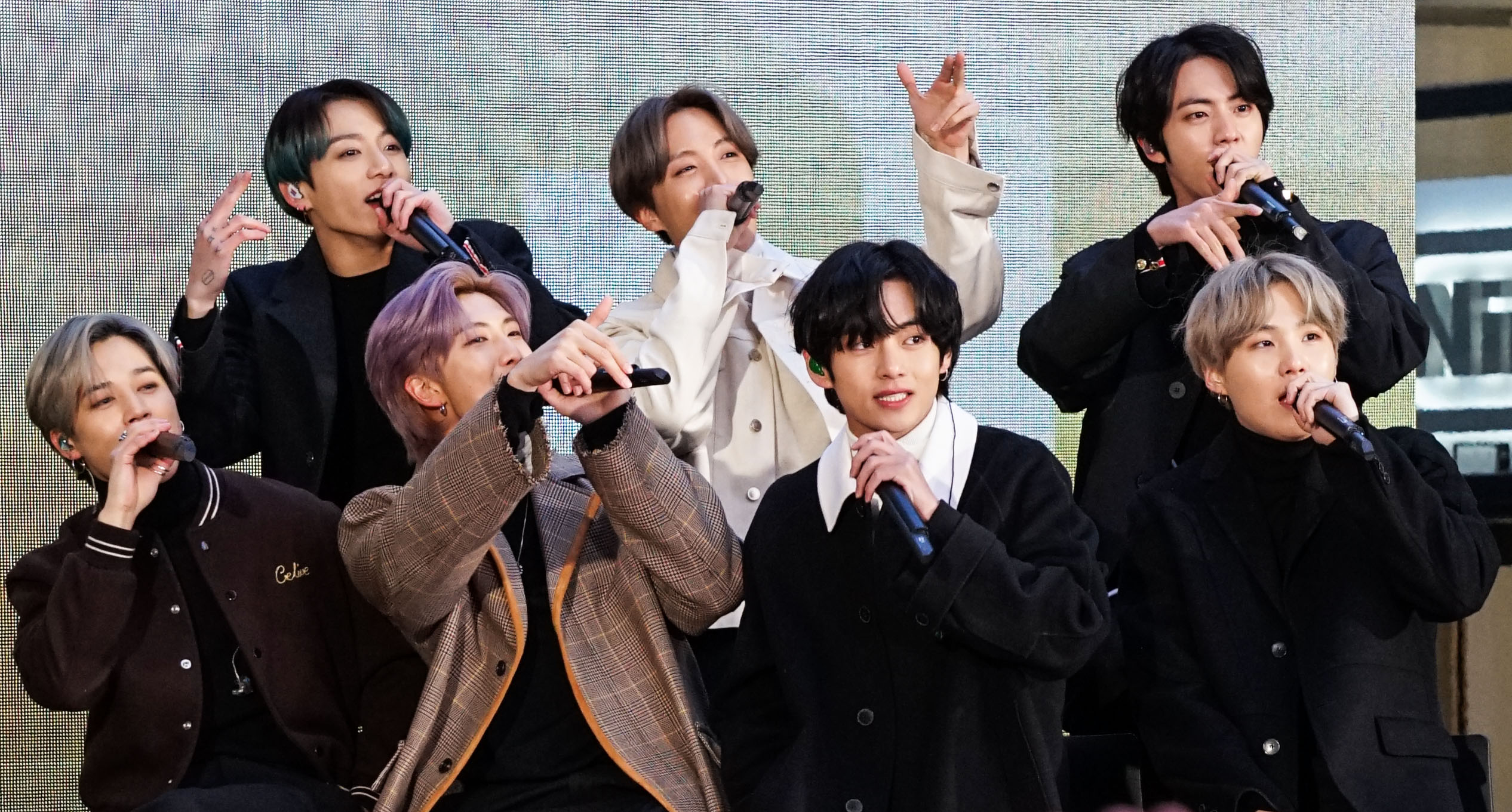 K-Pop Band BTS Visits NBC's 'Today' Show