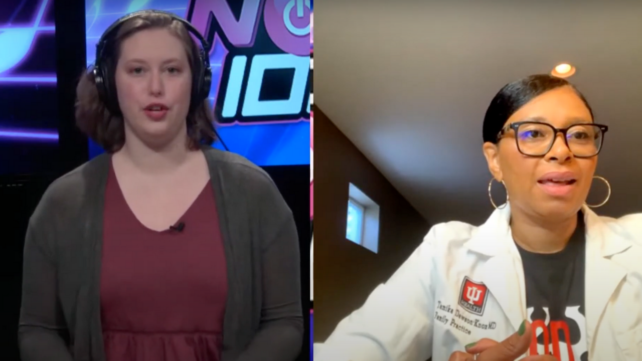 Jules Talks Flu Season and Getting the Flu Shot with IU Health's Dr. Tamika Dawson