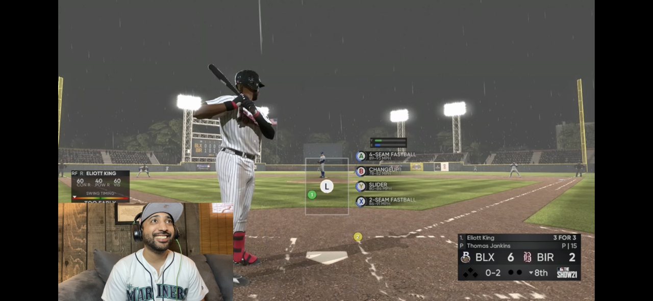 Eliott King Plays MLB The Show 21